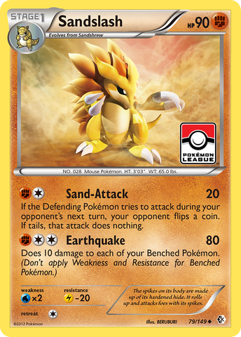 Sandslash (79/149) [Blanco y negro: Límites cruzados] 