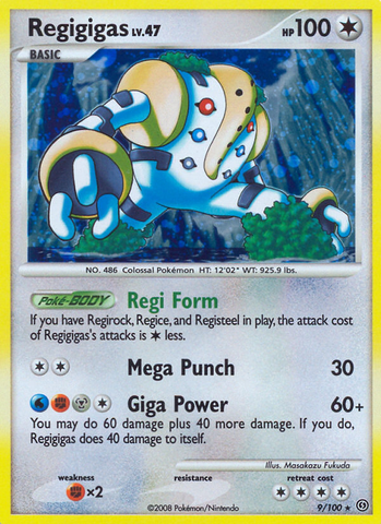 Regigigas (9/100) [Diamante y Perla: Stormfront] 