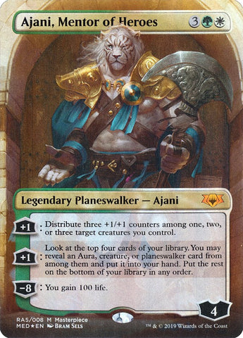 Ajani, mentor de héroes [Edición mítica] 