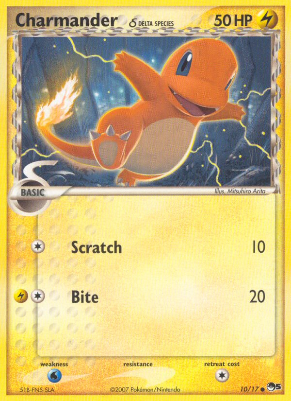 Charmander (17/10) (Especie Delta) [Serie POP 5] 