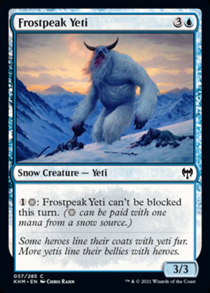 Yeti Pico Escarchado [Kaldheim] 
