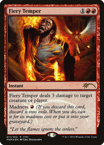 Temperamento ardiente [Friday Night Magic 2016] 
