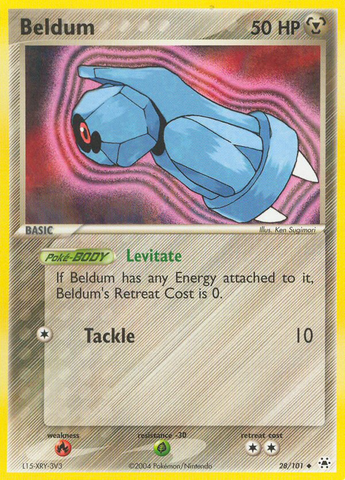 Beldum (28/101) [EX: Leyendas ocultas] 