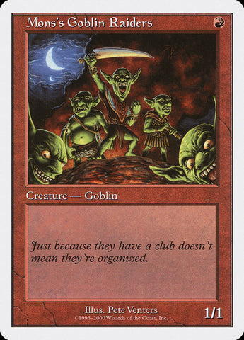 Goblin Raiders de Mons [Inicio 2000] 