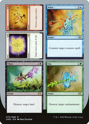 Quién // Qué // Cuándo // Dónde // Por qué [No autorizado] 