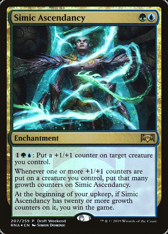 Ascendencia Simic (Draft Weekend) [Promociones de lealtad de Ravnica] 