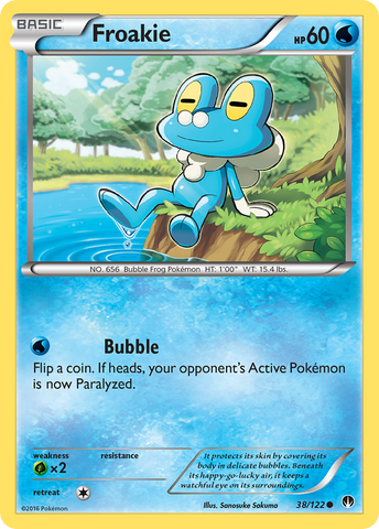 Froakie (38/122) [XY: Punto de ruptura] 