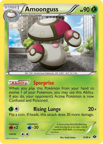 Amoonguss (9/99) [Blanco y negro: Próximos destinos] 
