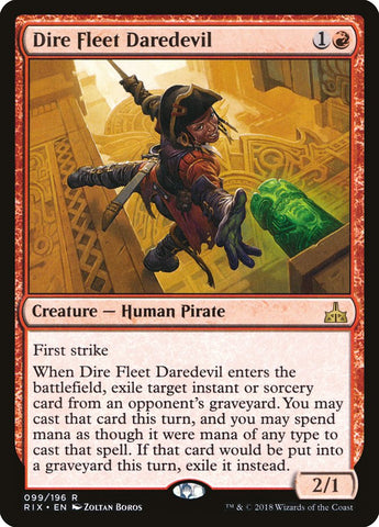 Dire Fleet Daredevil [Rivales de Ixalan] 