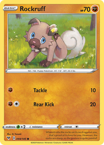 Rockruff (094/185) [Espada y escudo: voltaje vivo] 
