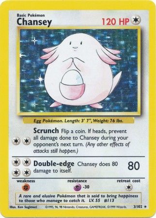 Chansey (3/102) [Conjunto básico ilimitado] 