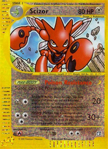 Scizor (7/12) [Caja decorativa] 