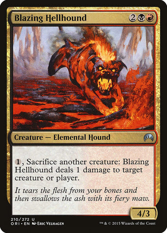 Perro del infierno ardiente [Magic Origins] 