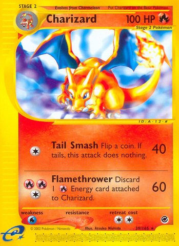 Charizard (39/165) [Expedición: Conjunto básico] 