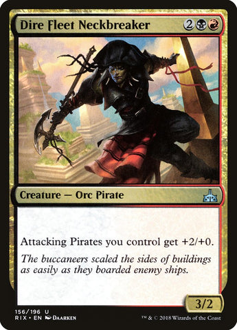 Dire Fleet Neckbreaker [Rivales de Ixalan] 