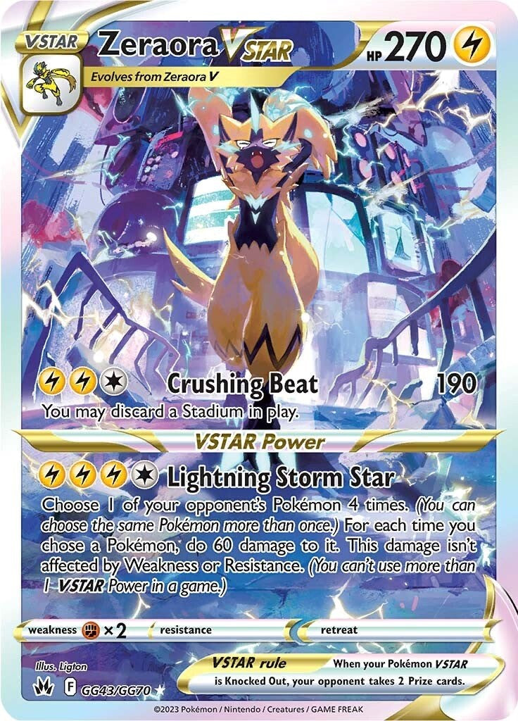Zeraora VSTAR (GG43/GG70) [Espada y escudo: Crown Zenith] 