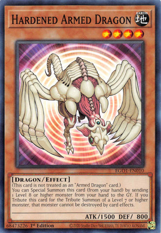 Dragón armado endurecido [EGO1-EN010] Común 