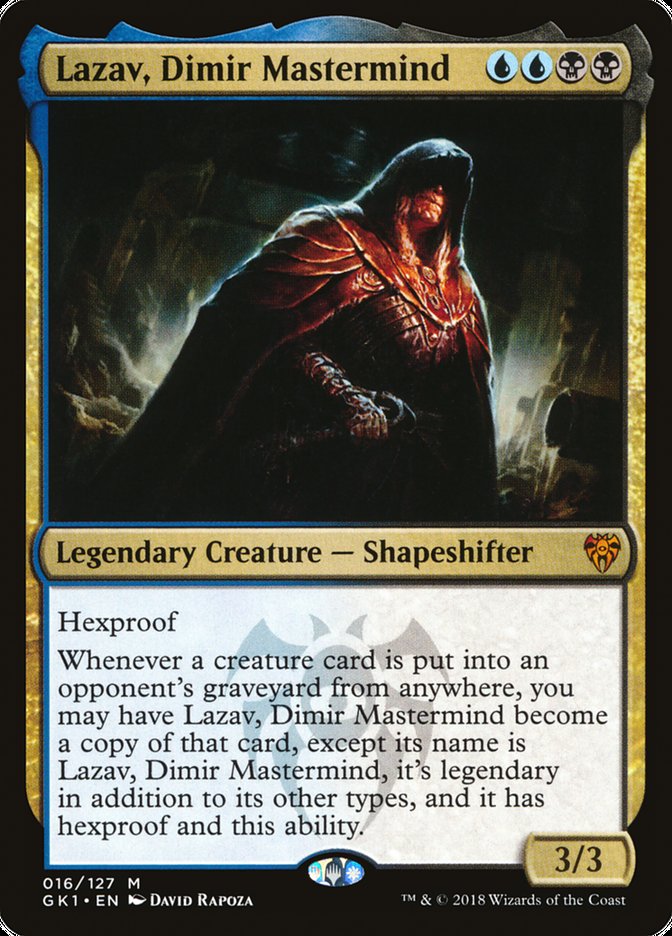 Lazav, Dimir Mastermind [Kit de gremios de Rávnica] 