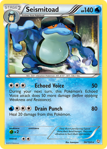 Seismitoad (36/124) [Blanco y negro: Dragones exaltados] 