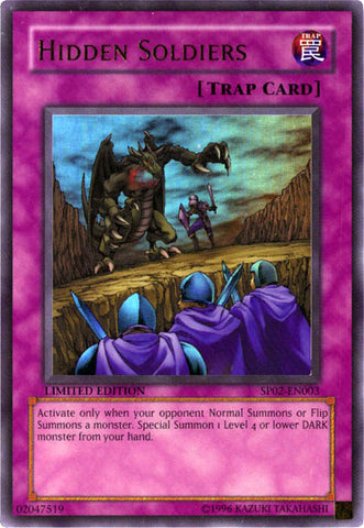 Soldados ocultos [SP02-EN003] Ultra raro 