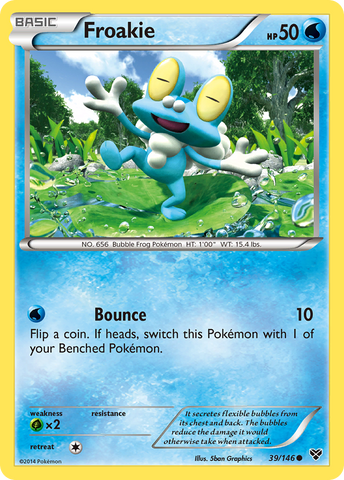 Froakie (39/146) [XY: Conjunto básico] 