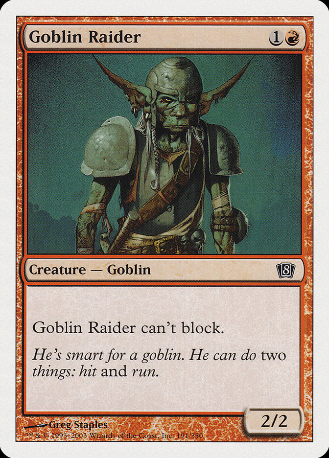 Goblin Raider [Octava edición] 