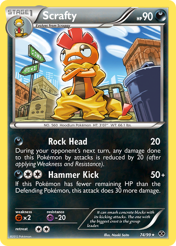 Scrafty (74/99) [Blanco y negro: Próximos destinos] 