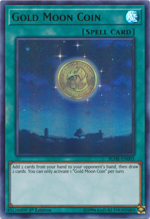 Moneda Luna de Oro [BLHR-EN003] Ultra Rara 