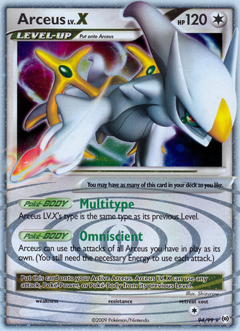 Arceus LV.X (94/99) [Platino: Arceus] 