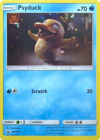 Psyduck (SM199) [Sol y Luna: Promociones de Black Star] 