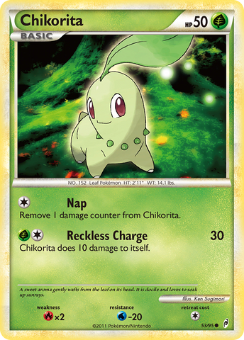 Chikorita (53/95) [HeartGold y SoulSilver: Call of Legends] 