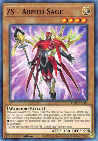 ZS - Sabio armado [LIOV-EN002] Común 