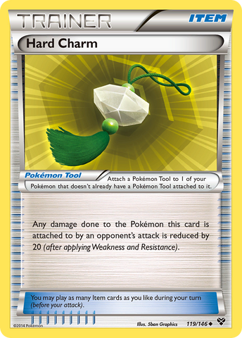 Amuleto duro (119/146) [XY: Conjunto básico] 