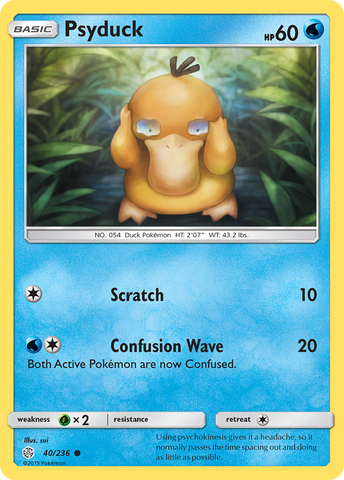 Psyduck (40/236) [Sol y Luna: Eclipse cósmico] 