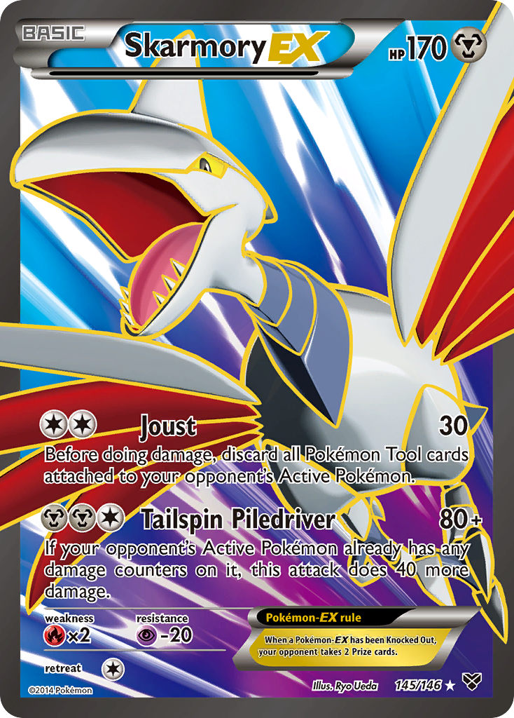 Skarmory EX (145/146) [XY: Conjunto básico] 