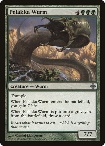 Pelakka Wurm [El ascenso de los Eldrazi] 