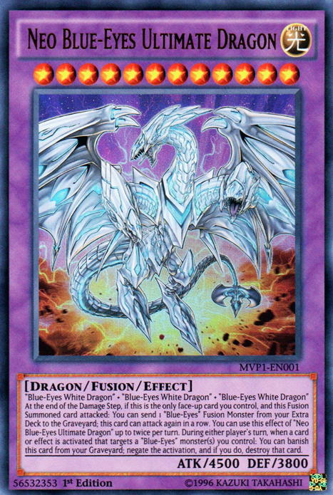 Neo Dragón Definitivo de Ojos Azules [MVP1-EN001] Ultra Raro 