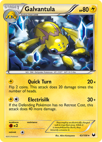 Galvantula (43/108) [Blanco y negro: Exploradores oscuros] 