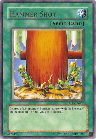 Disparo de martillo [DR3-EN038] Raro 