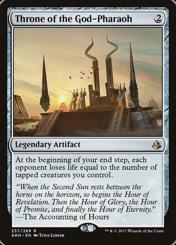 Trono del Dios-Faraón [Amonkhet] 