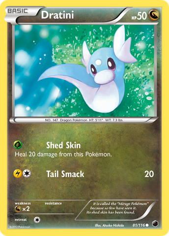 Dratini (81/116) [Blanco y negro: Plasma Freeze] 