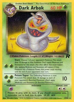 Arbok oscuro (19/82) [Team Rocket Unlimited] 