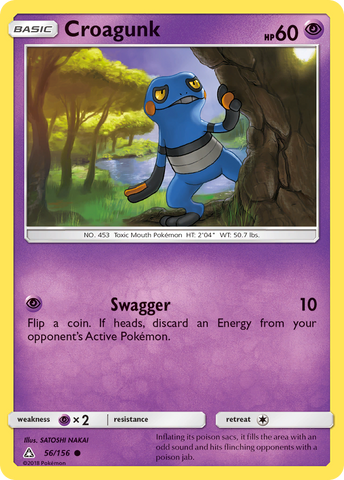 Croagunk (56/156) [Sol y Luna: Ultra Prisma] 