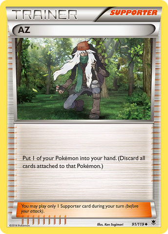 AZ (91/119) [XY: Fuerzas fantasma] 