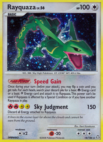 Rayquaza (14/146) [Diamante y Perla: Leyendas despiertas] 