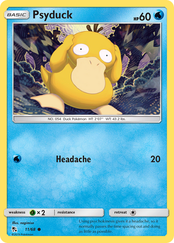 Psyduck (11/68) [Sol y Luna: Destinos ocultos] 