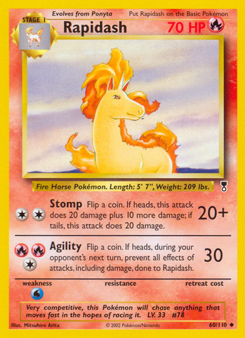 Rapidash (60/110) [Colección legendaria] 