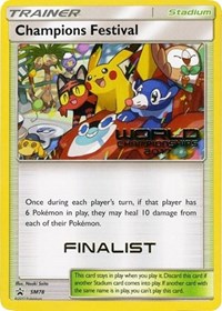 Champions Festival (SM78) (Finalista 2017) [Sun &amp; Moon: Black Star Promos] 