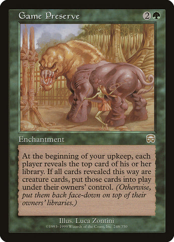 Reserva de caza [Máscaras mercadianas] 