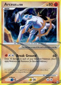 Arceus (AR8) [Platino: Arceus] 
